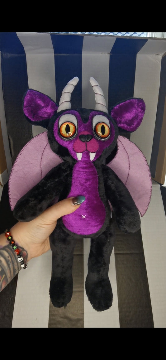 Weighted Emotional Support Demon plush